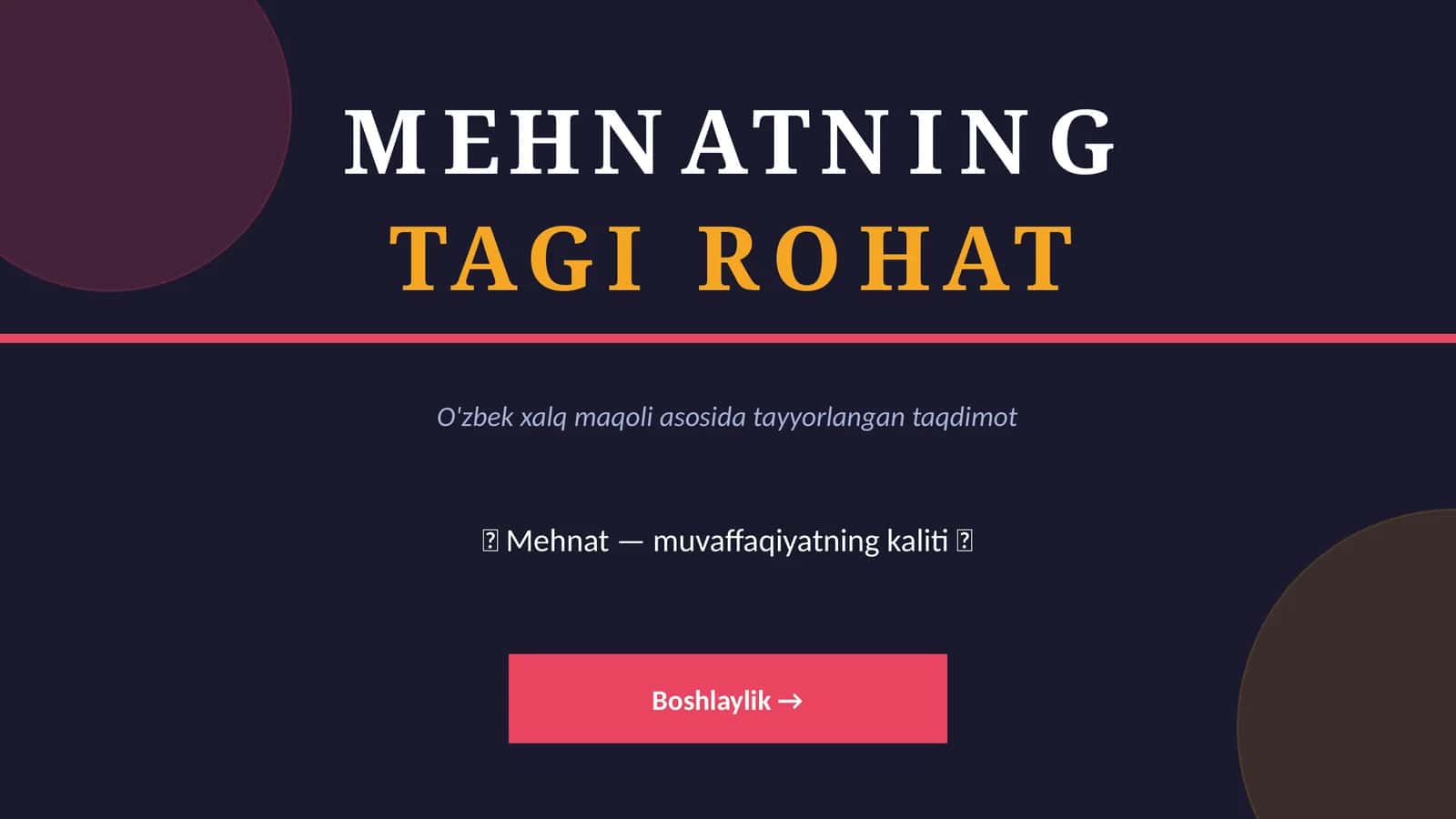 MEHNATNING TAGI ROHAT 1