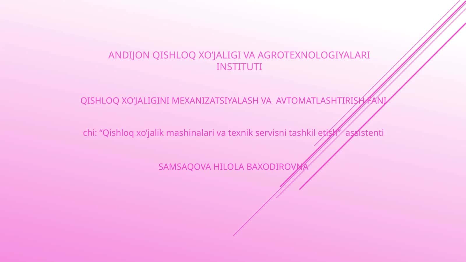 AGREGATLARNI ISHLATISHDAENERGIYA VA YOQILG’ISARFI 1