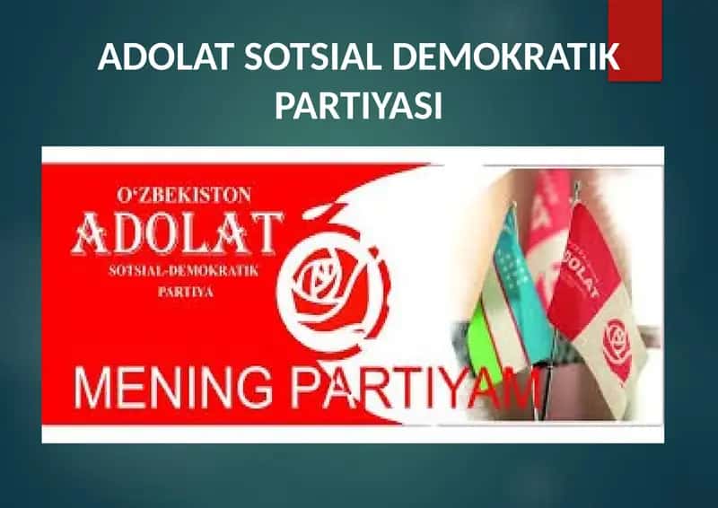 Adolat Sotsial-Demokratik Partiyasi 1
