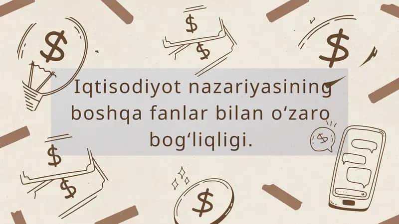 Iqtisodiyot Nazariyasi 1