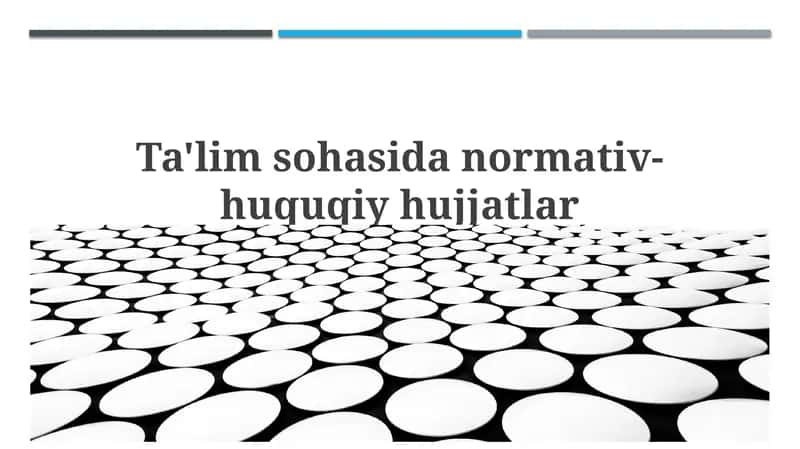 Xulosa 1