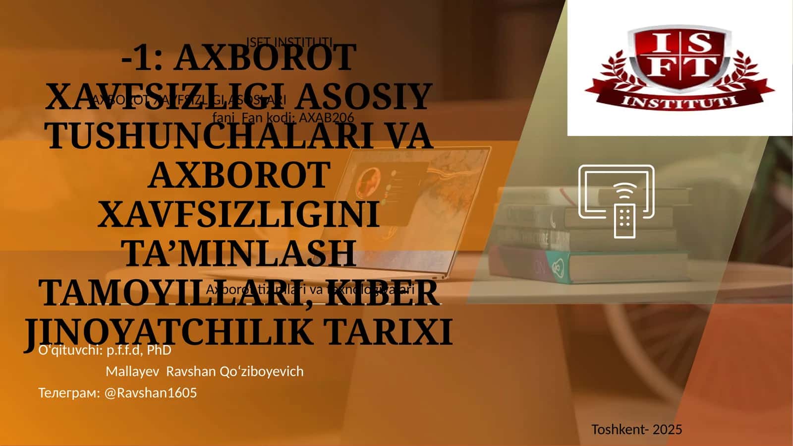 ISFT INSTITUTI 1
