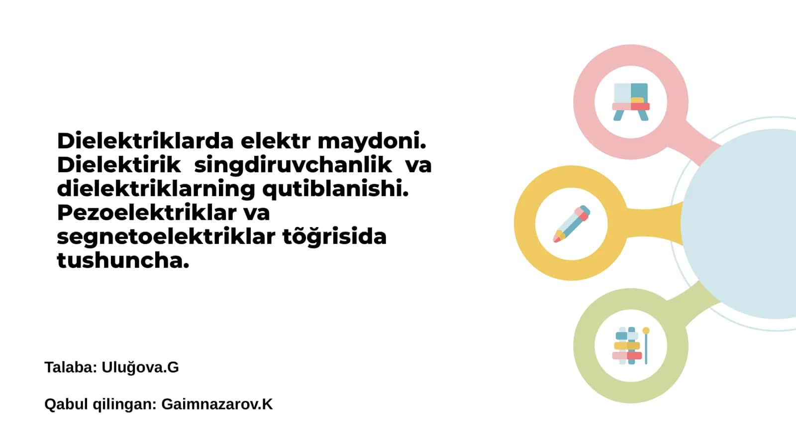 Dielektriklarda elektr maydoni 1