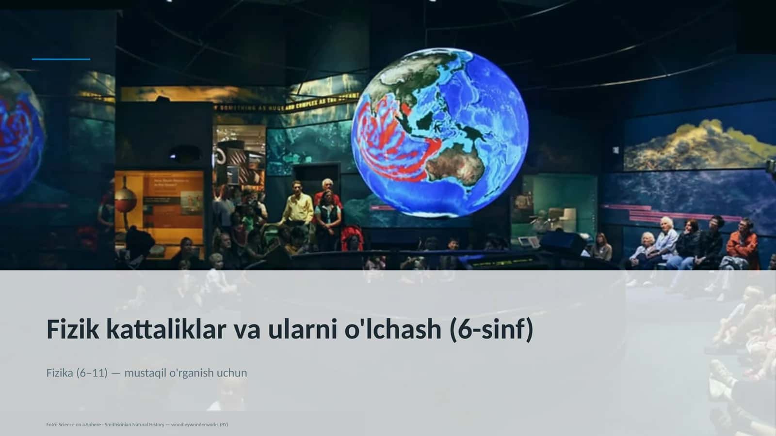 Fizik kattaliklar va ularni o'lchash (6-sinf) 1