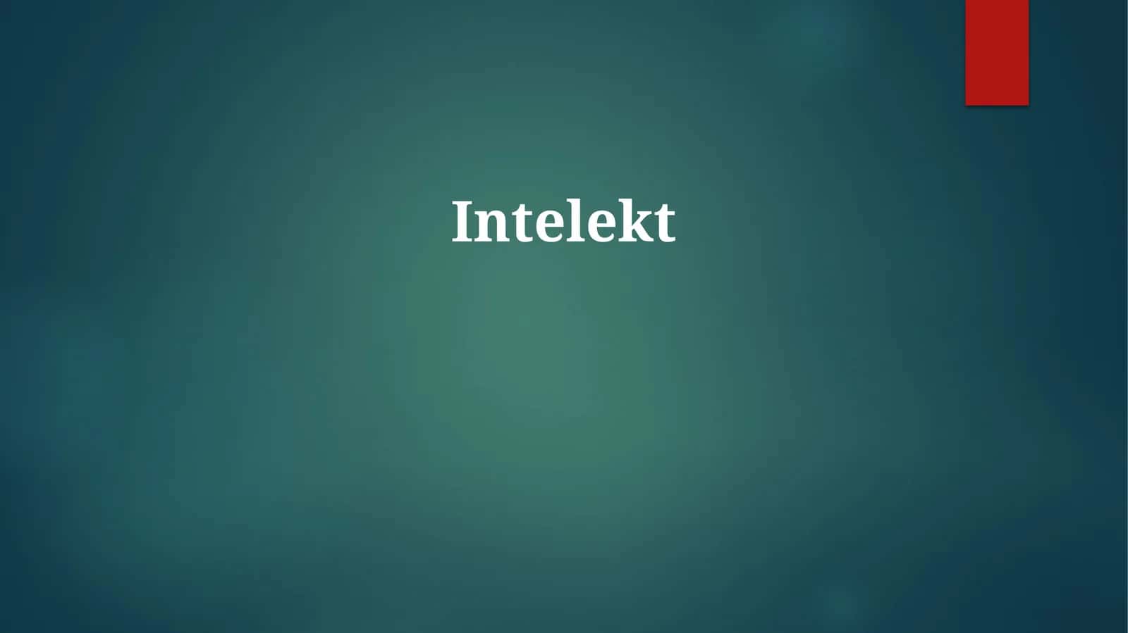 Intelekt 1