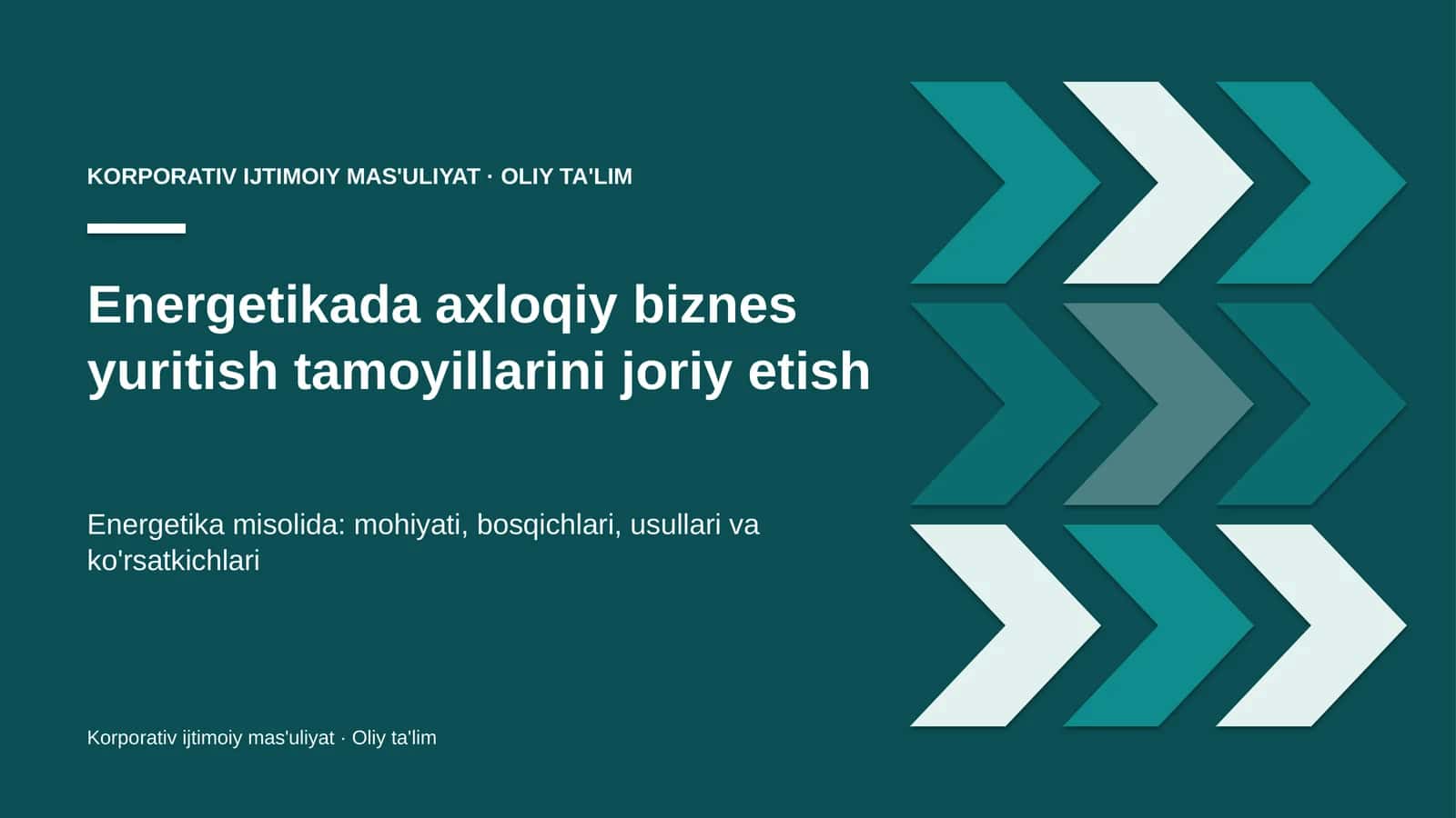 energetikada axloqiy biznes yuritish tamoyillarini joriy etish 6232 1