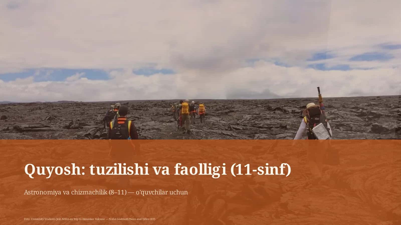 Quyosh: tuzilishi va faolligi (11-sinf) 1