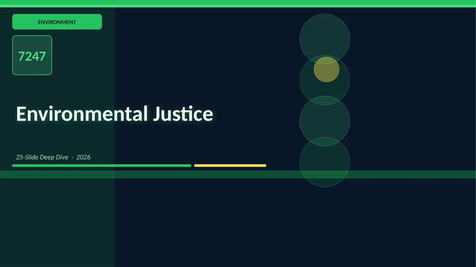 Environmental Justice 1