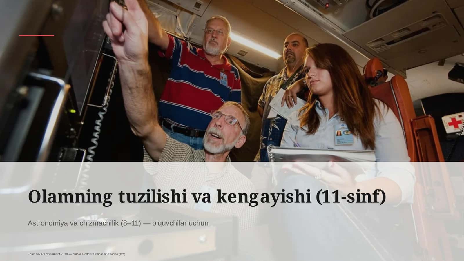 Olamning tuzilishi va kengayishi (11-sinf) 1
