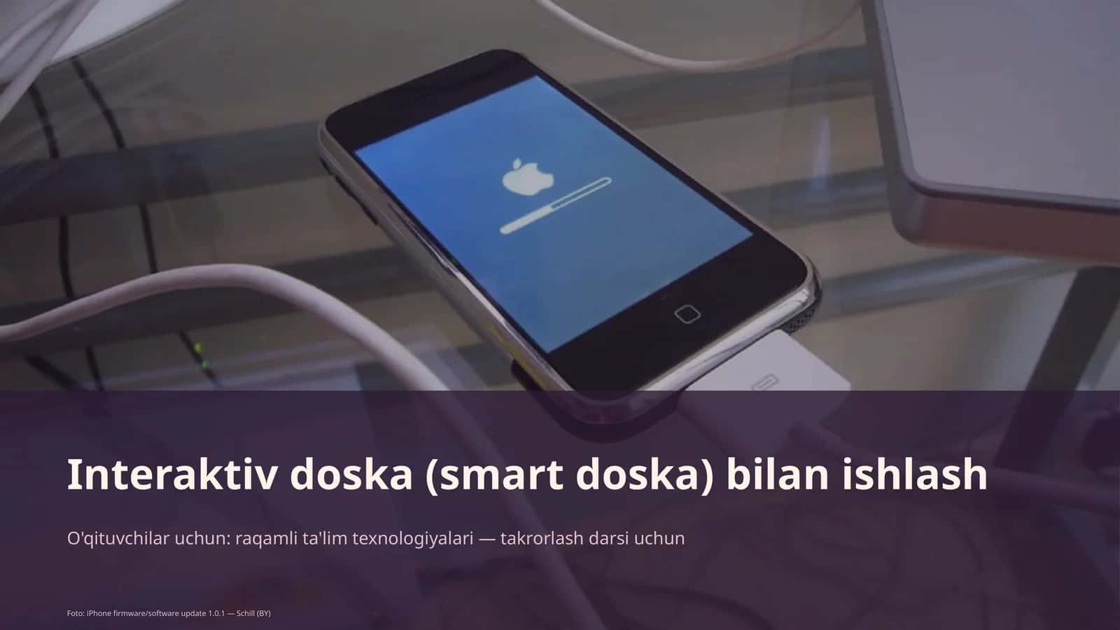 Interaktiv doska (smart doska) bilan ishlash 1