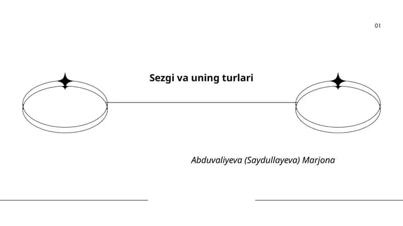 Sezgi va uning turlari 1