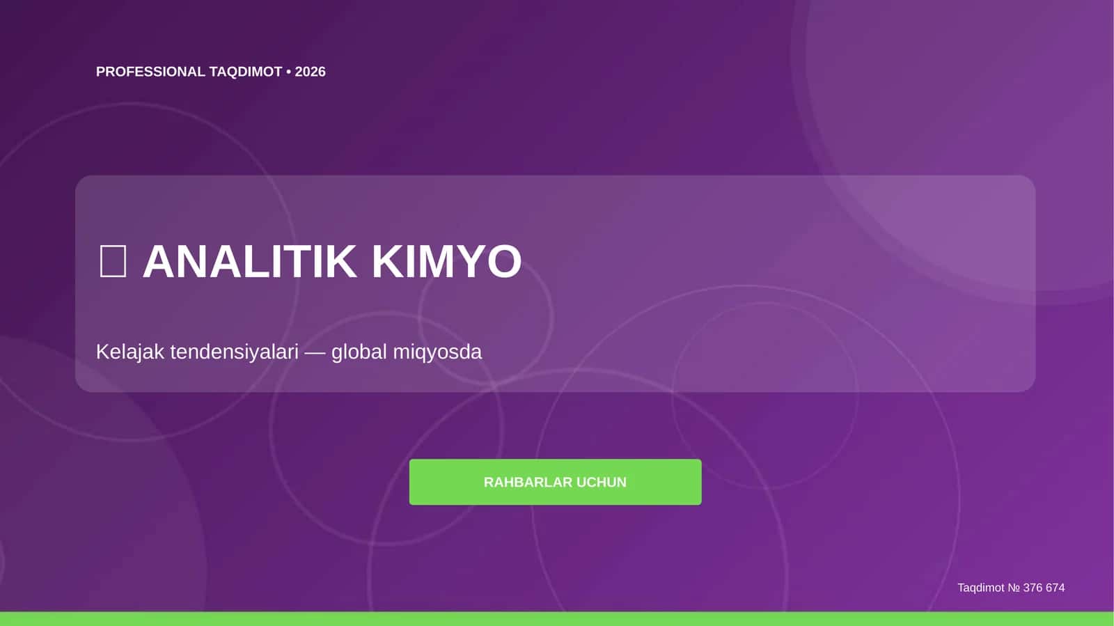 ANALITIK KIMYO 1