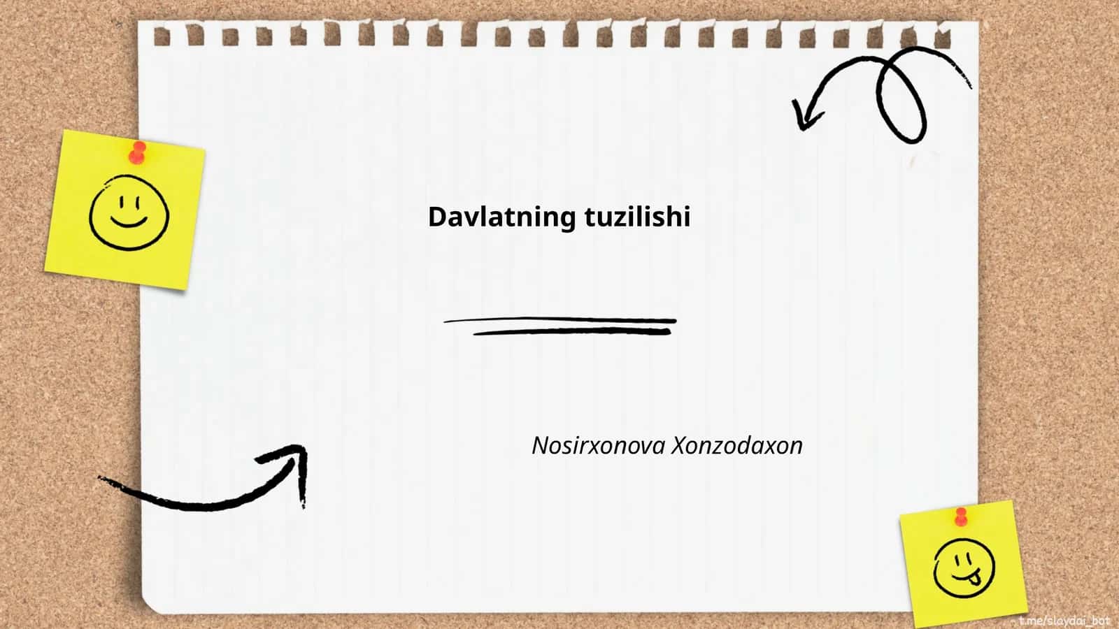 Davlatning tuzilishi 1