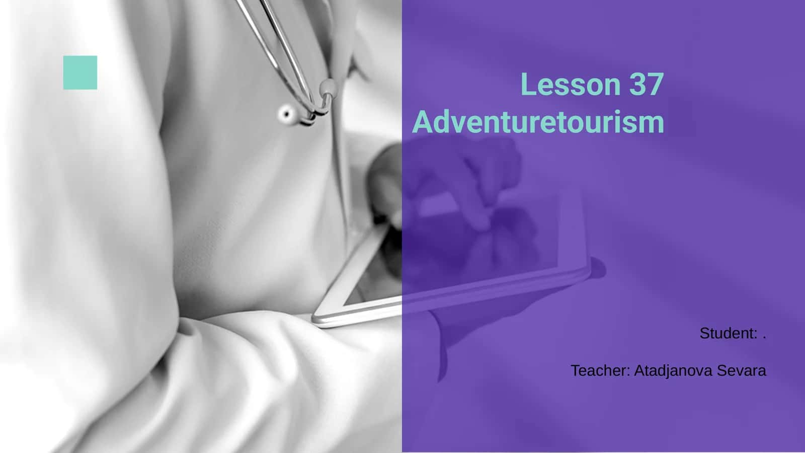 Adventure Tourism 1