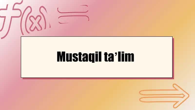 Boshlang`ich sinflarda matematika fanidan DTSning maqsadi va vazifalari 1