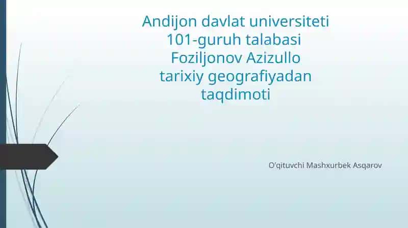 Firdavsiyning Shohnoma asari 1