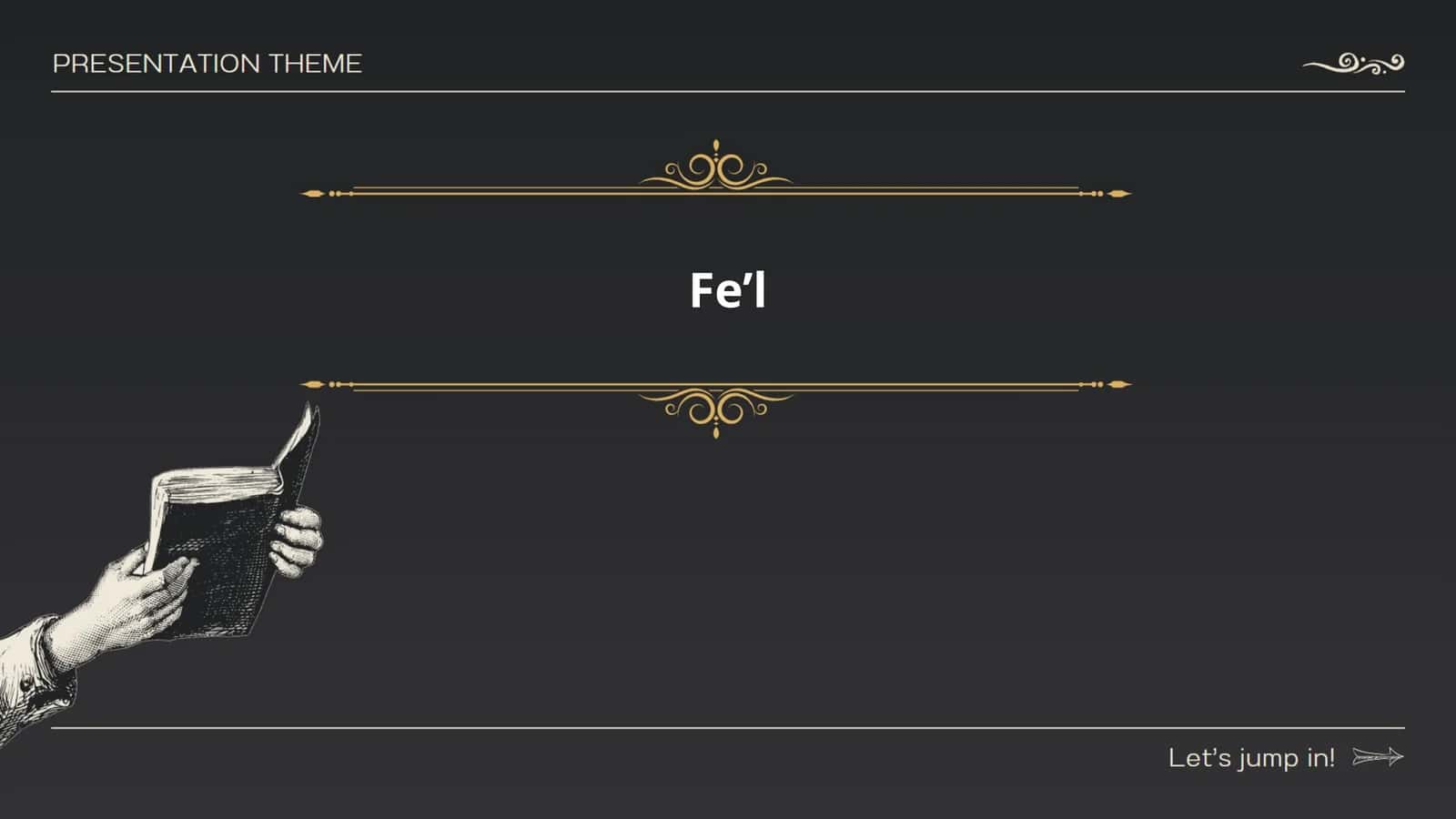 Fe’l 1