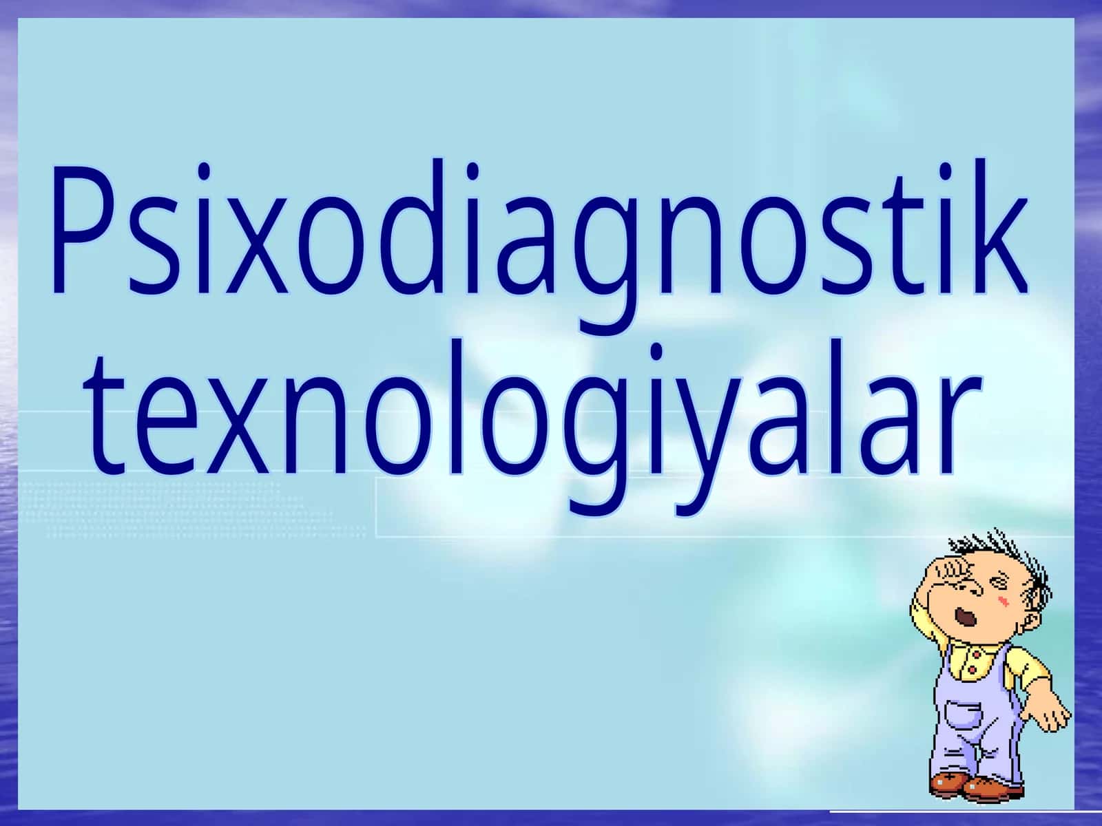 Psixodiagnostik 1