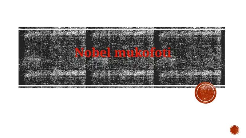 Nobel mukofoti 1
