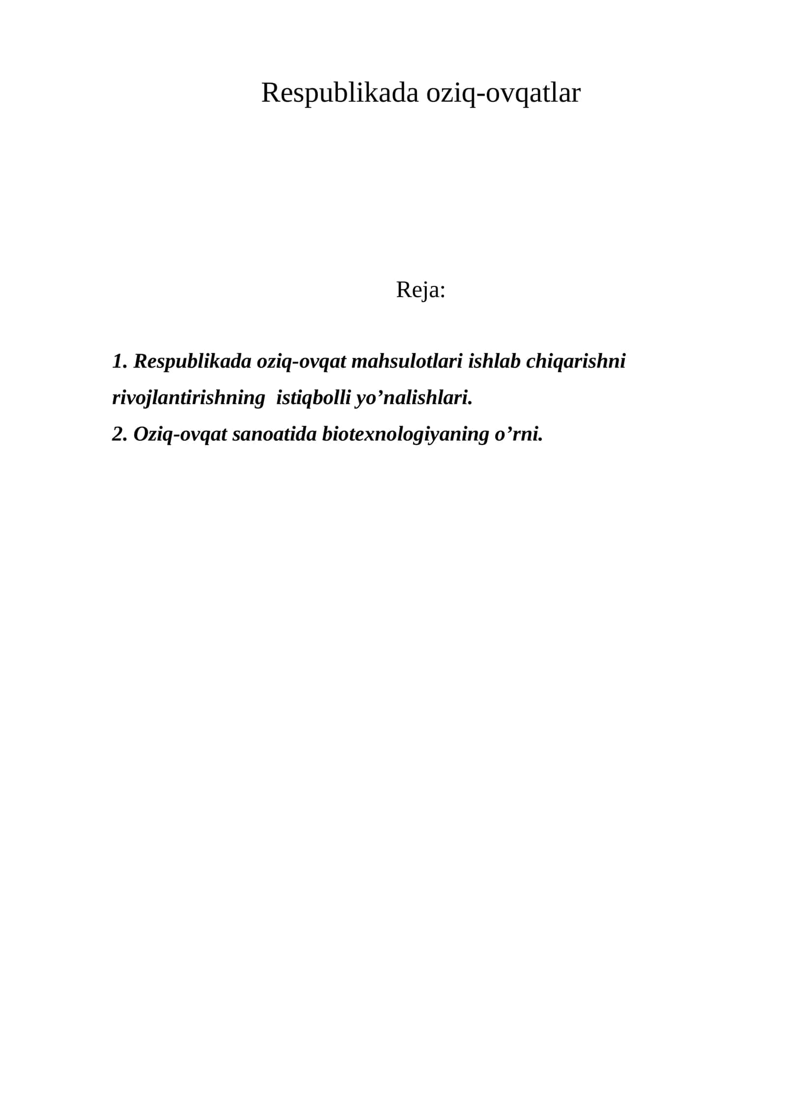 Оziq-оvqаt mаhsulоtlаri 1