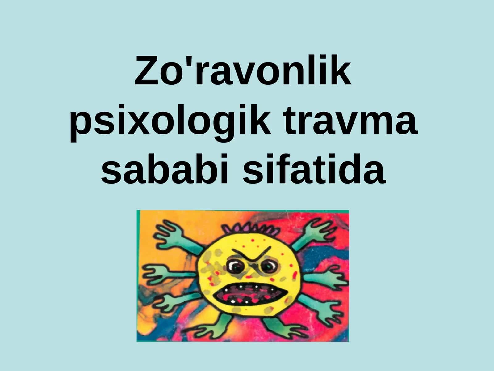 Zo'ravonlikning sababi va turlari 1