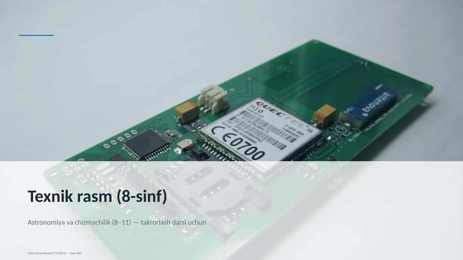 Texnik rasm (8-sinf) 1