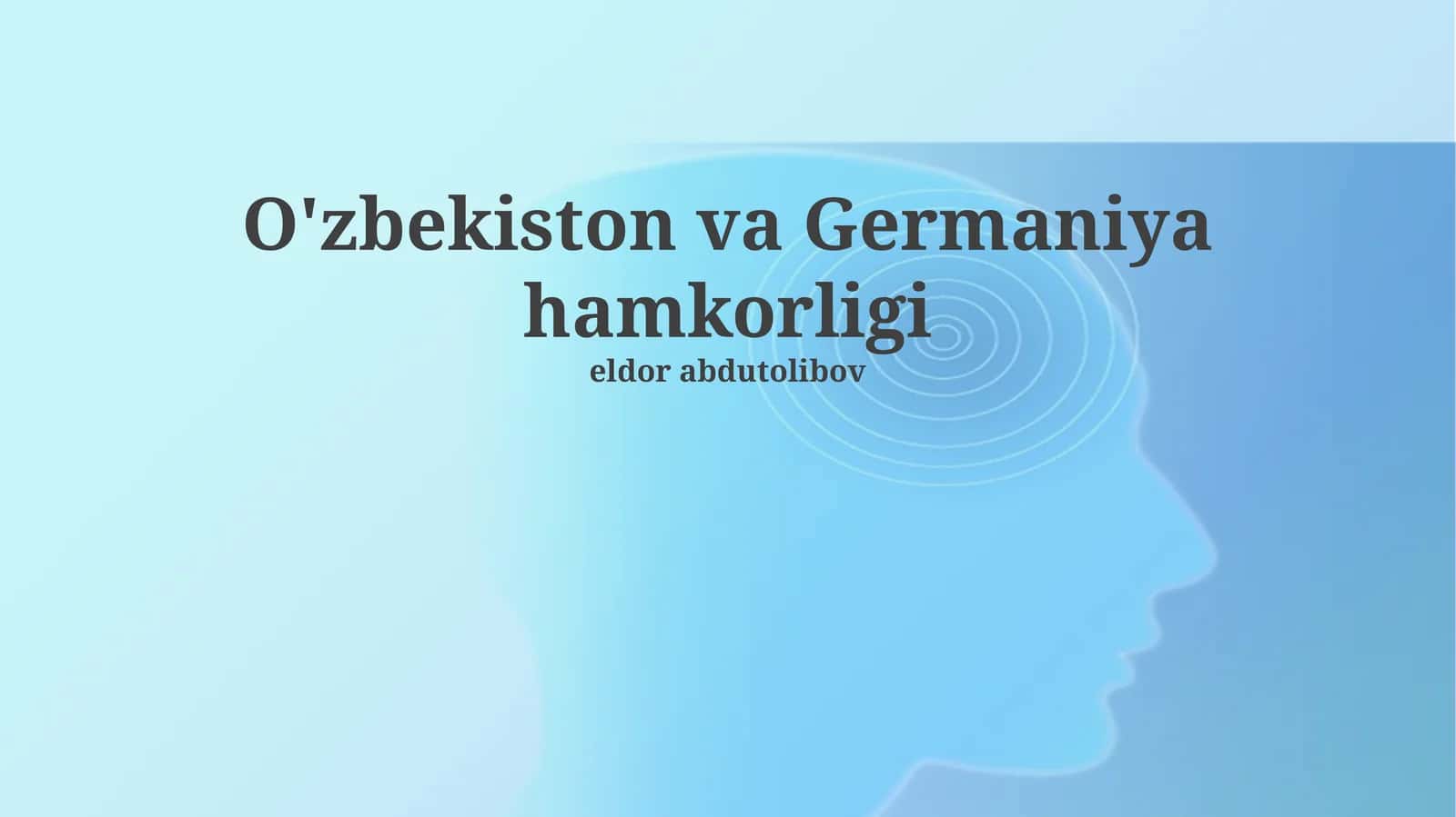Qishloq xoʻjaligi sohasidagi hamkorlik 1