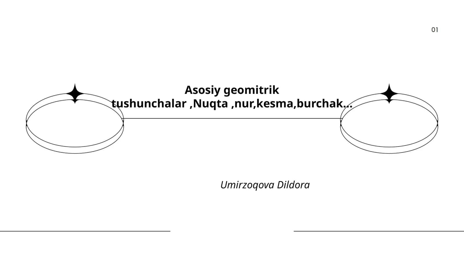 Asosiy geomitrik tushunchalar 1