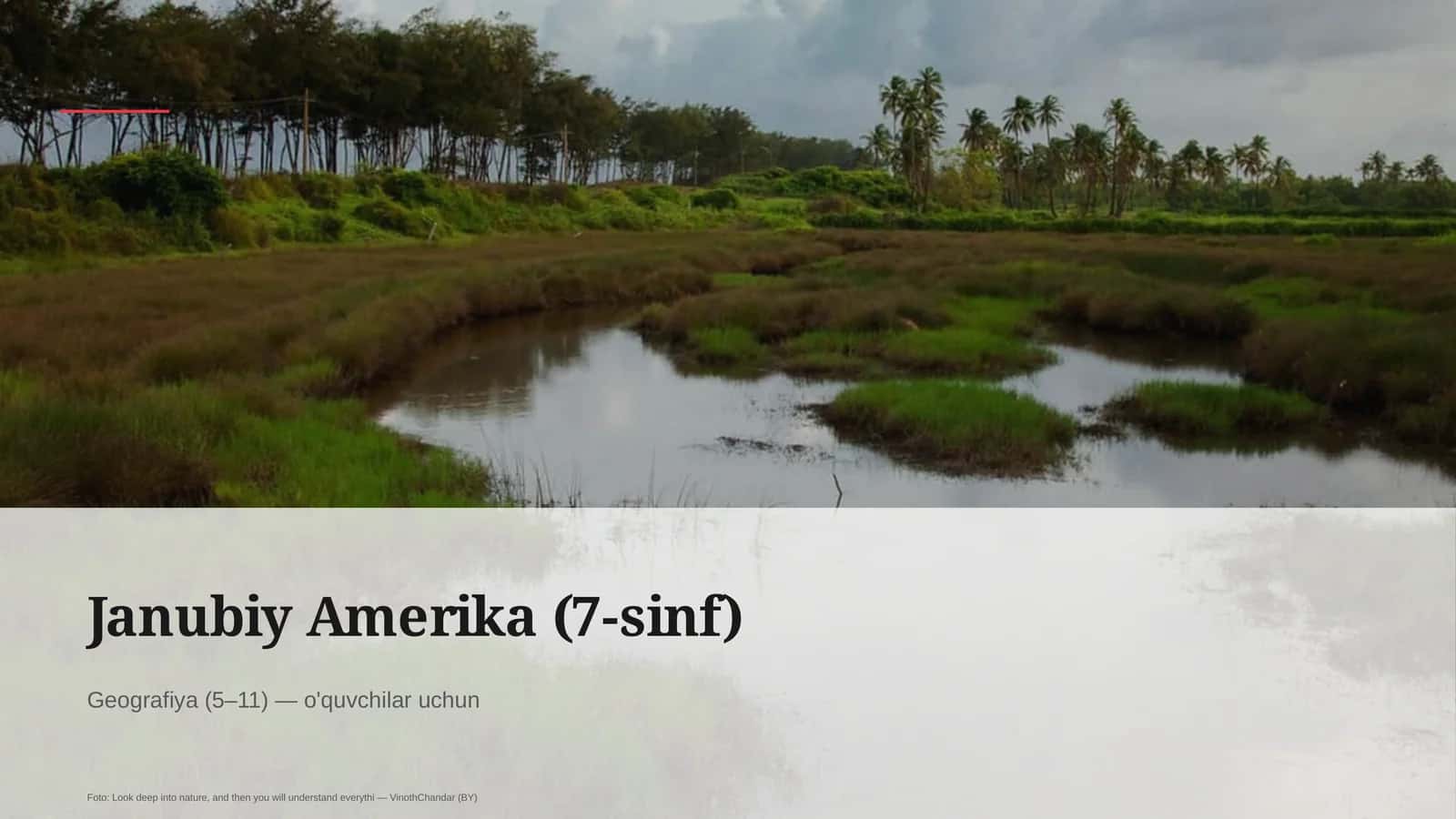 Janubiy Amerika (7-sinf) 1