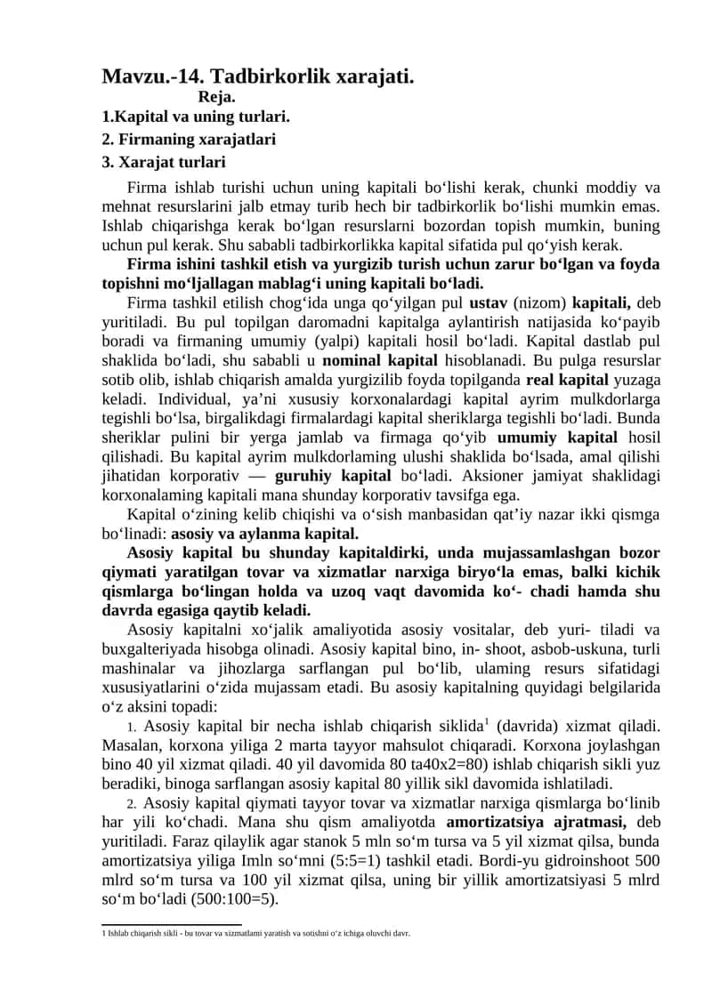 Firma kapitali 1
