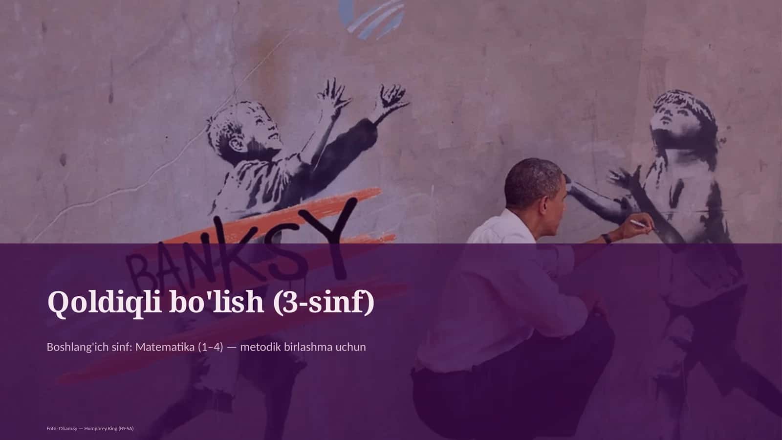 Qoldiqli bo'lish (3-sinf) 1