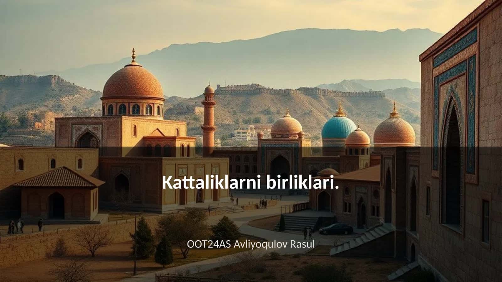 Kattaliklarni birliklari 1