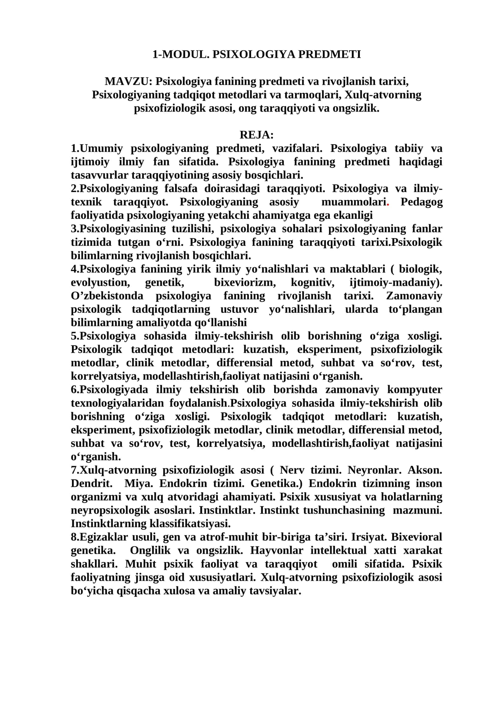 PSIXOLOGIYA PREDMETI 1