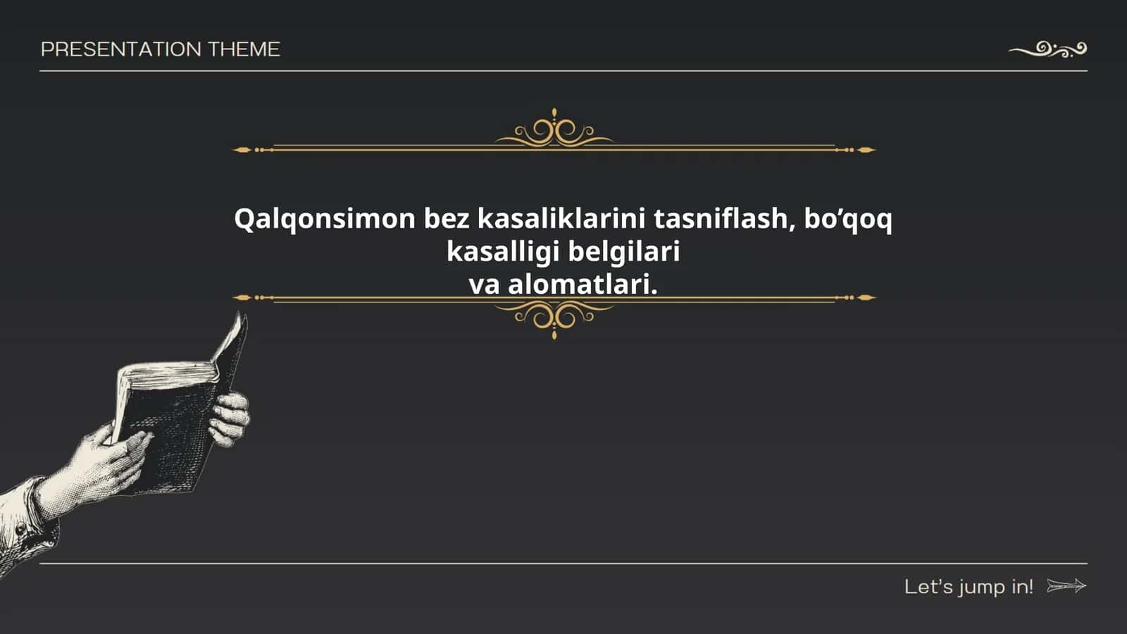 Qalqonsimon bez kasalliklarini tasniflash 1