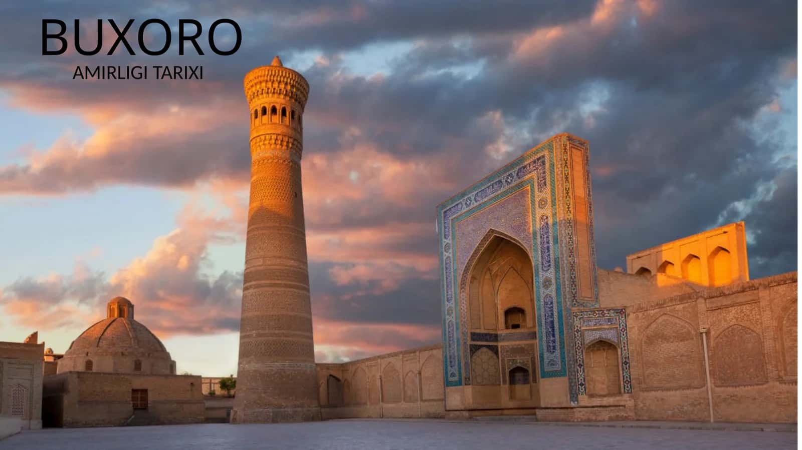 BUXORO AMIRLIGI TARIXI 1