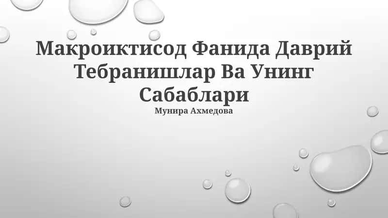 Davriy tebranishlar 1