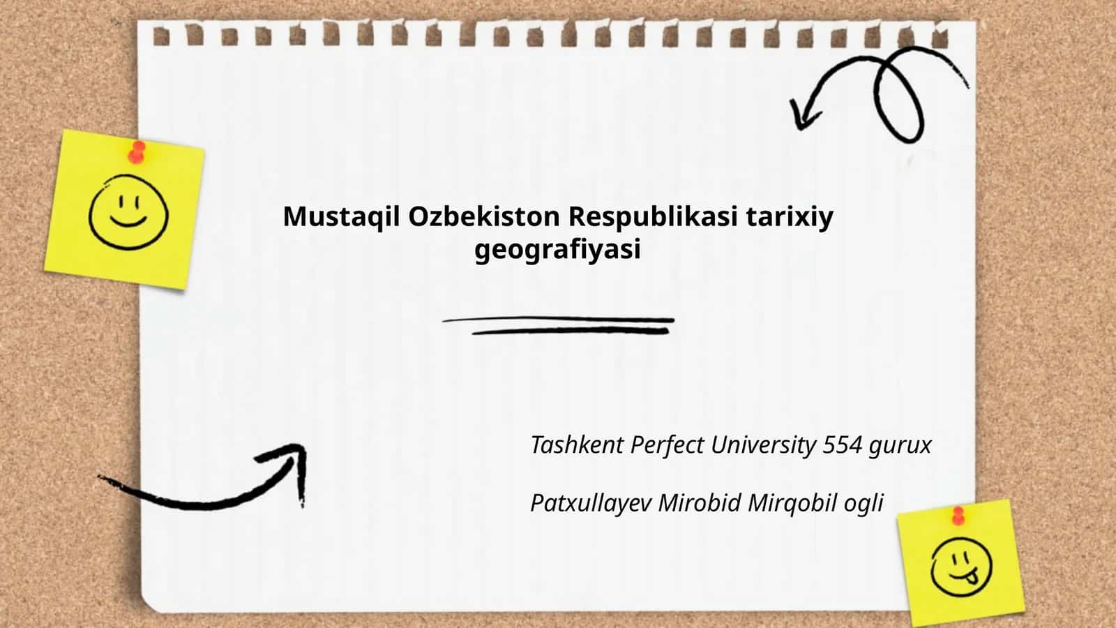 Mustaqil Ozbekiston Respublikasi tarixiy geografiyasi 1
