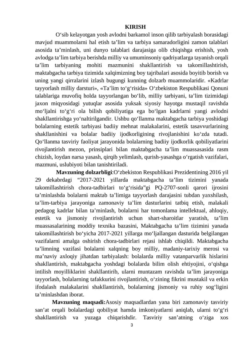 Yosh avlodni barkamol inson qilib tarbiyalash borasidagi muammolarni hal etish 1
