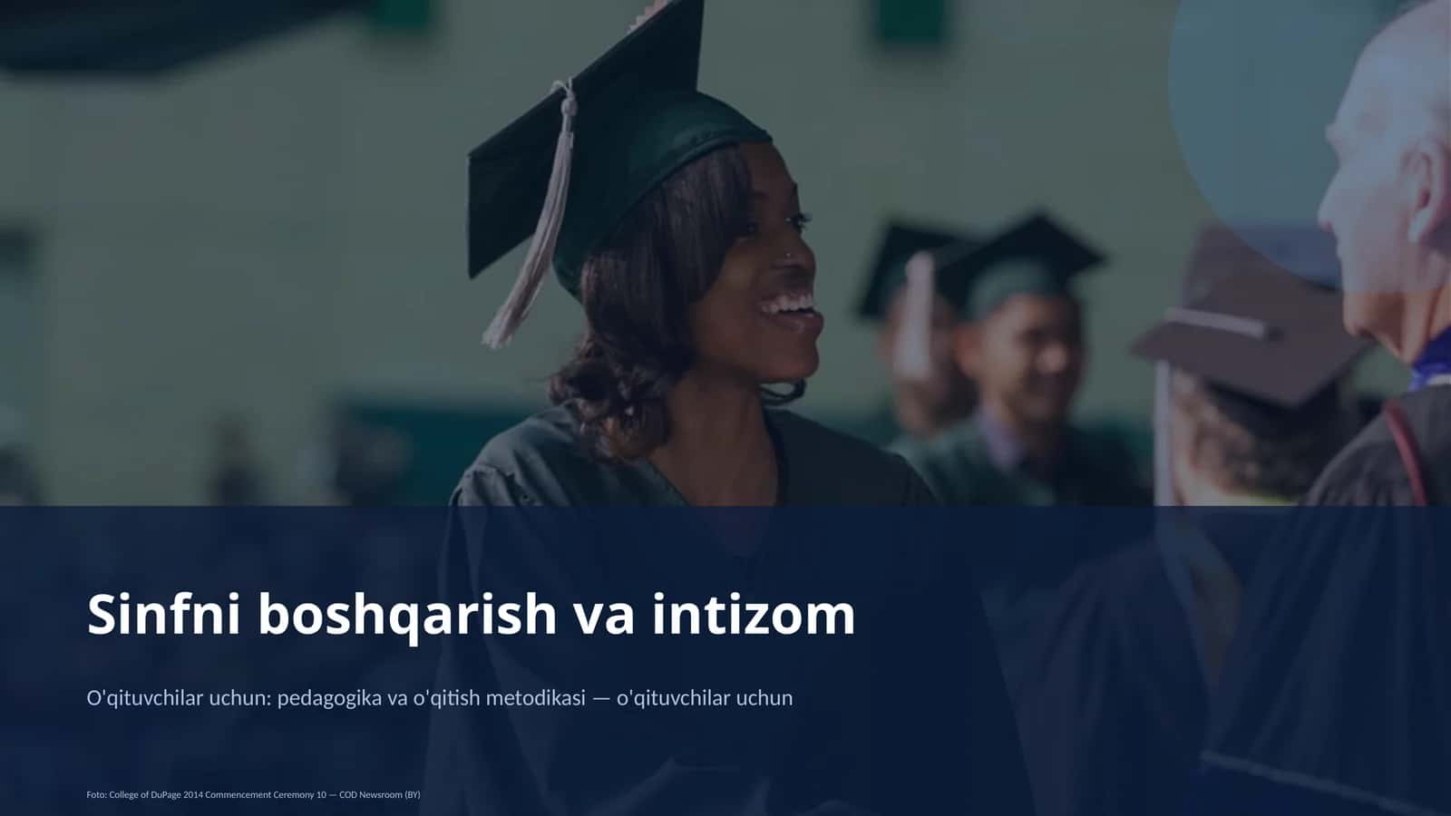 Sinfni boshqarish va intizom 1