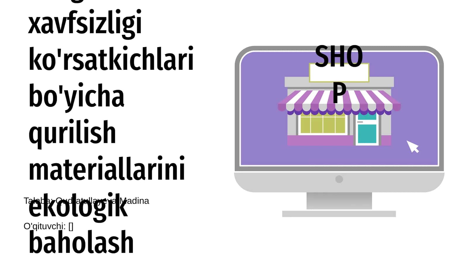 Yong'in xavfsizligi ko'rsatkichlari bo'yicha qurilish materiallarini ekologik baholash 1