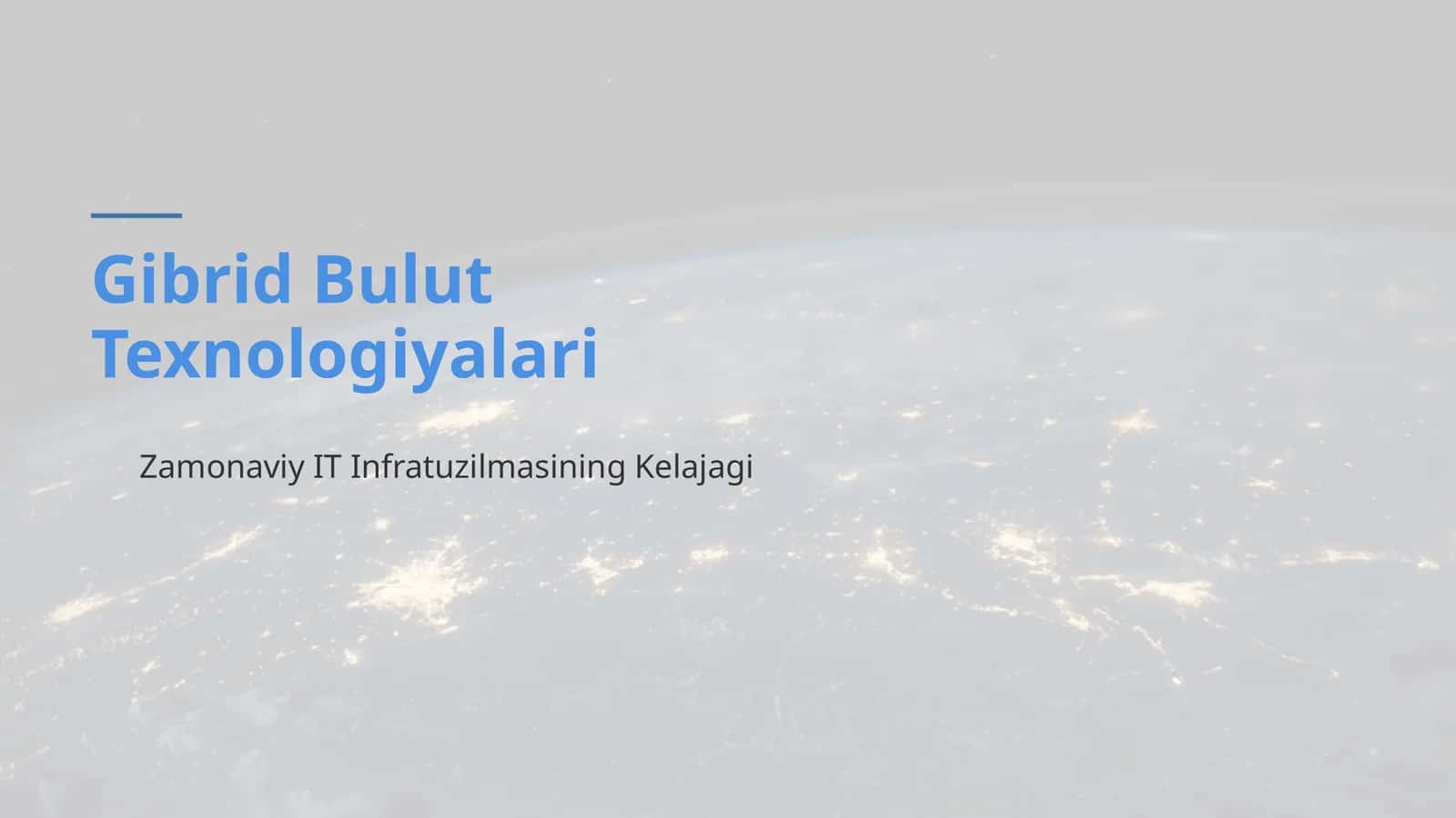 Gibrid Bulut Texnologiyalari 1