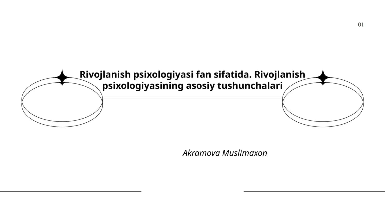 Rivojlanish psixologiyasi 1