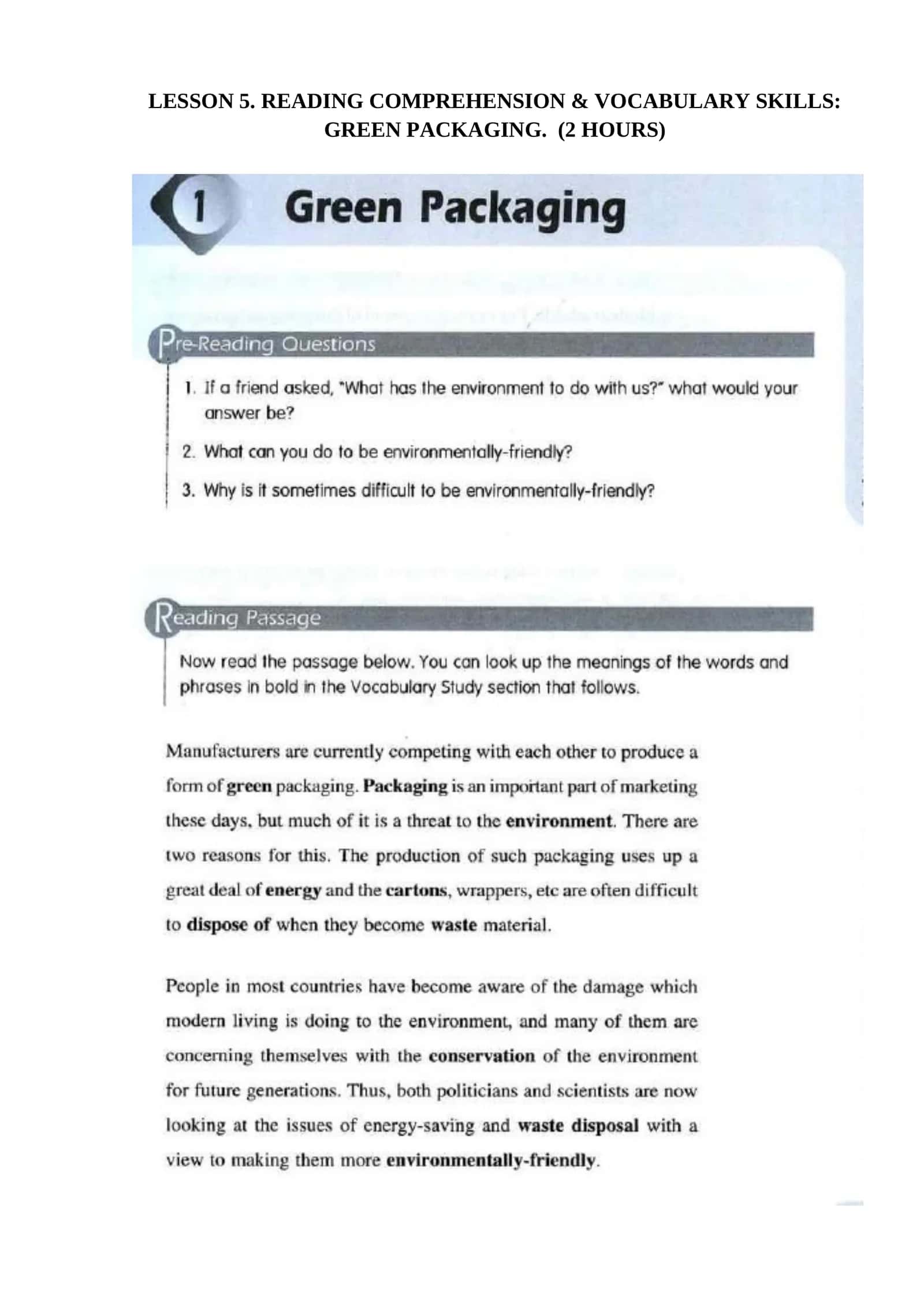 GREEN PACKAGING 1