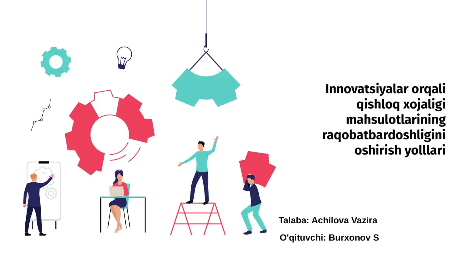 Innovatsiyalar va qishloq xo'jaligi mahsulotlari 1