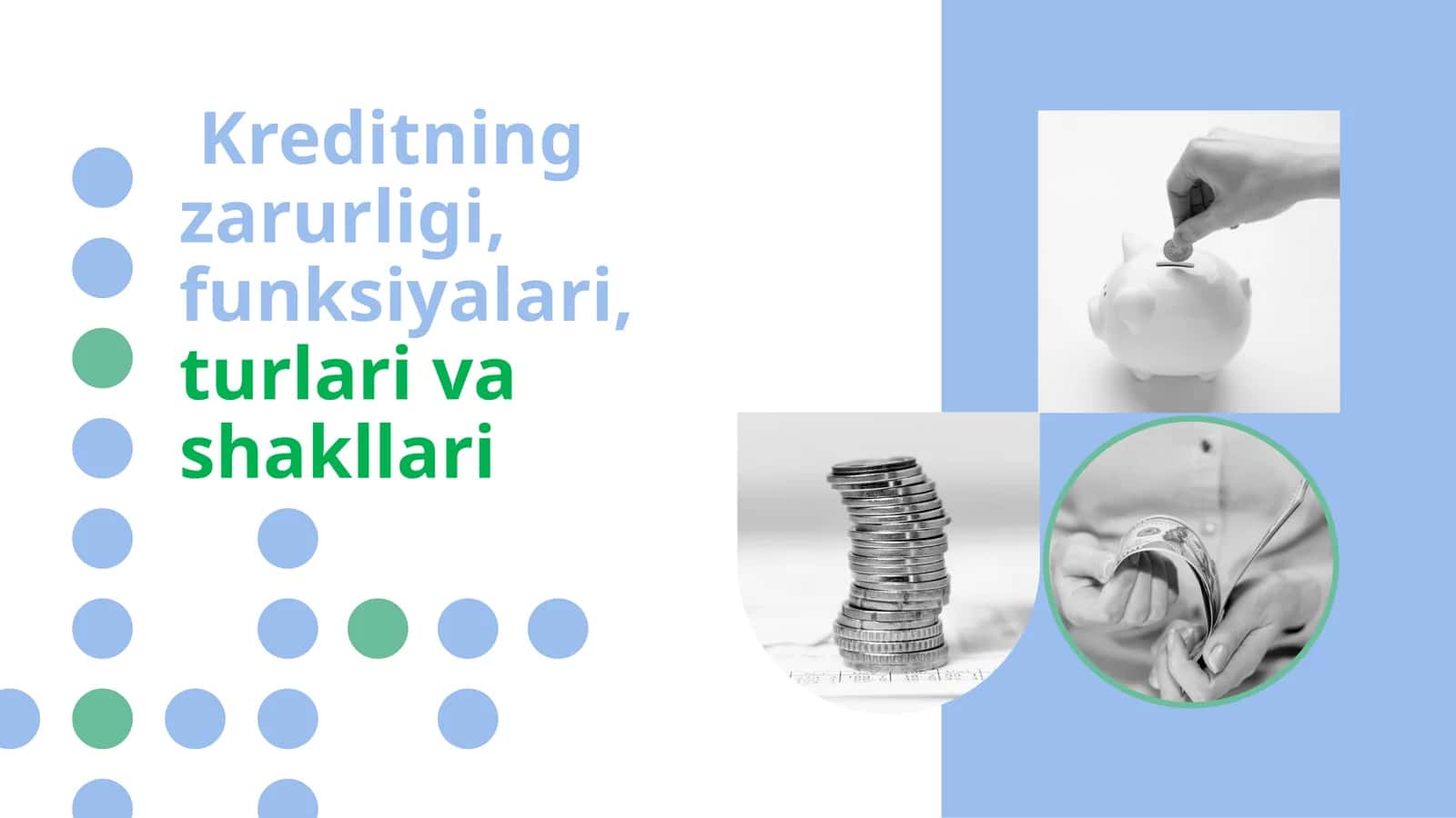 Kreditning zarurligi, funksiyalari,turlarivashakllari 1