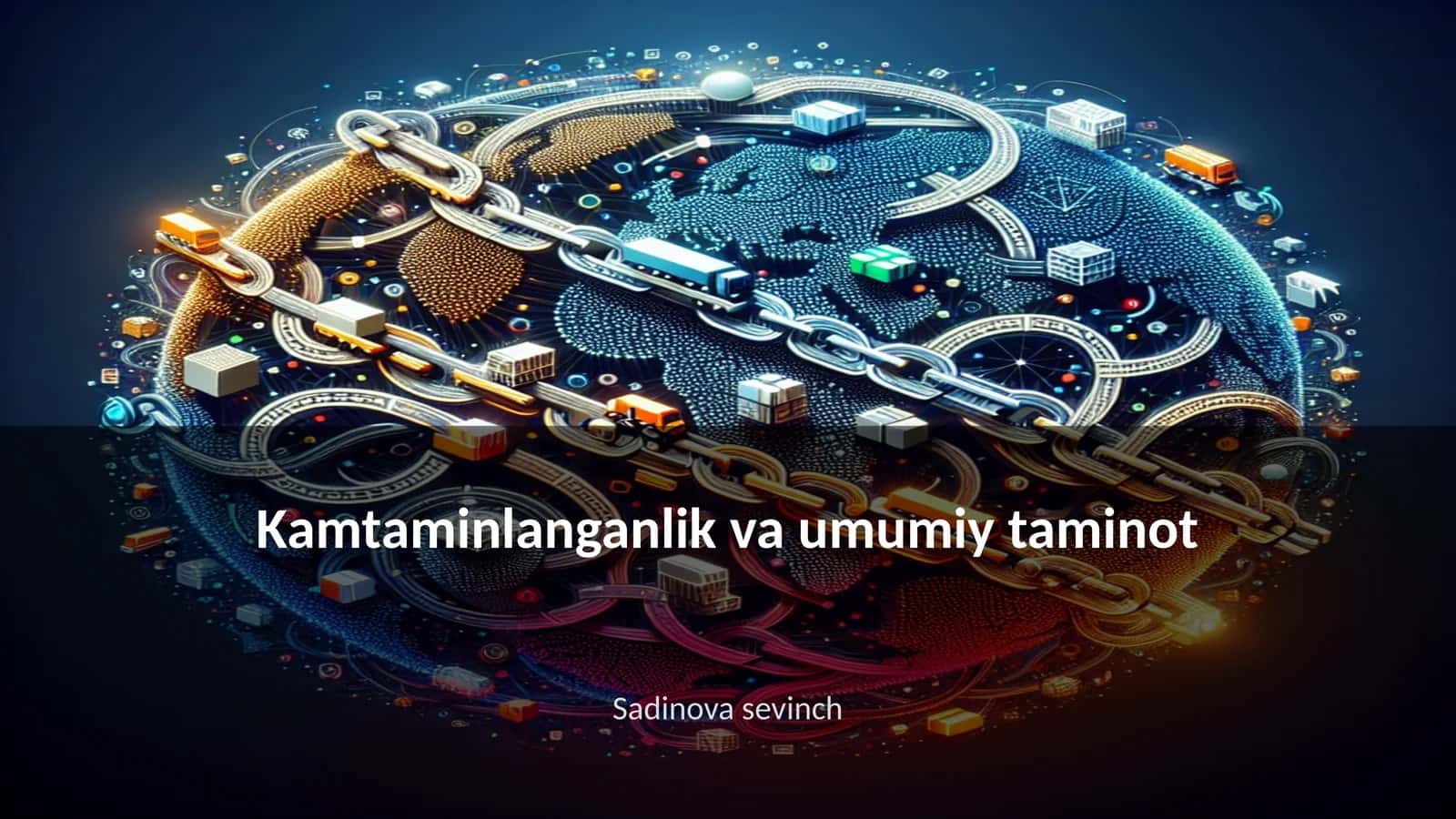 Kamtaminlanganlik va umumiy taminot 1