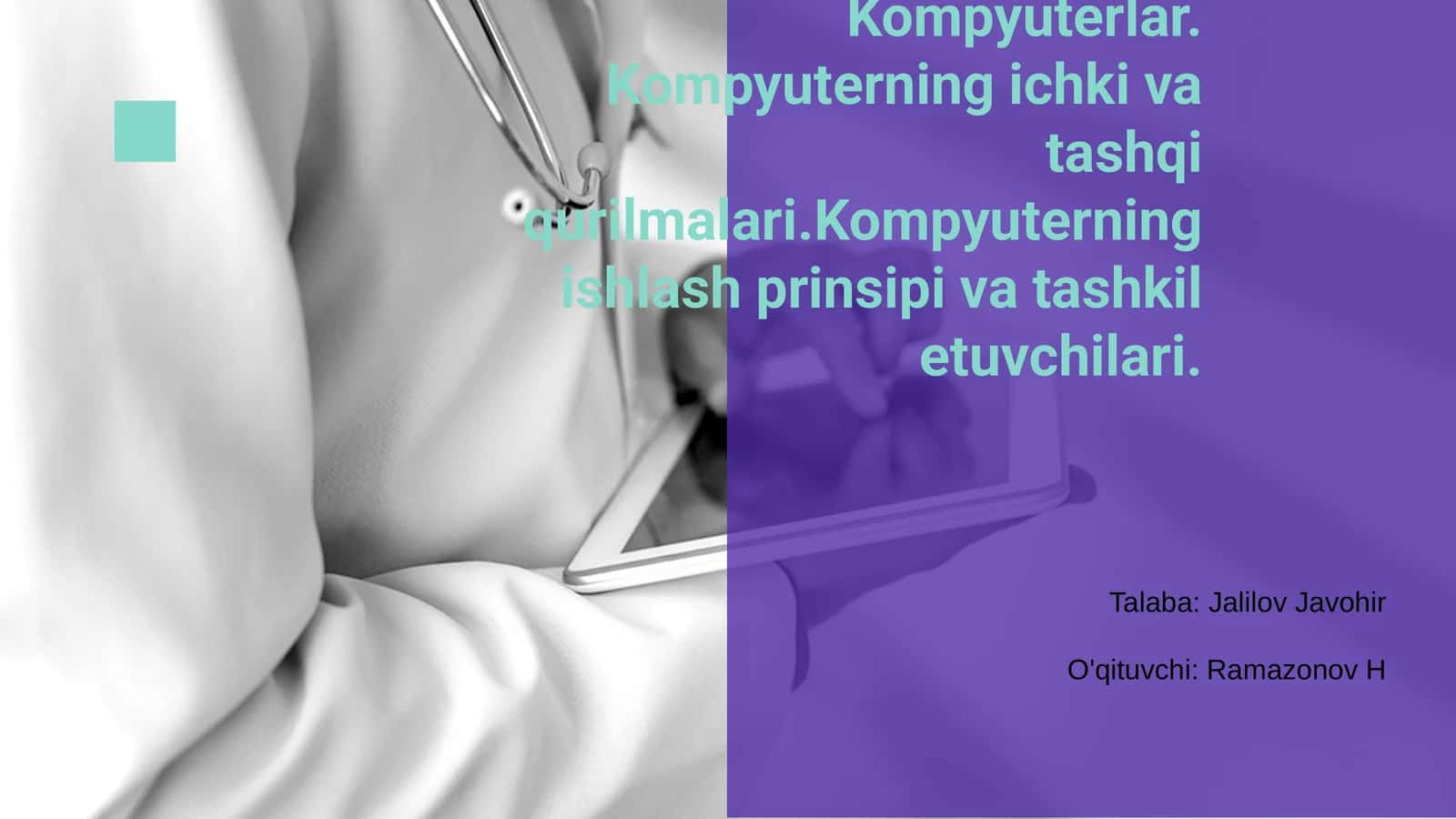 Kompyuterlar 1