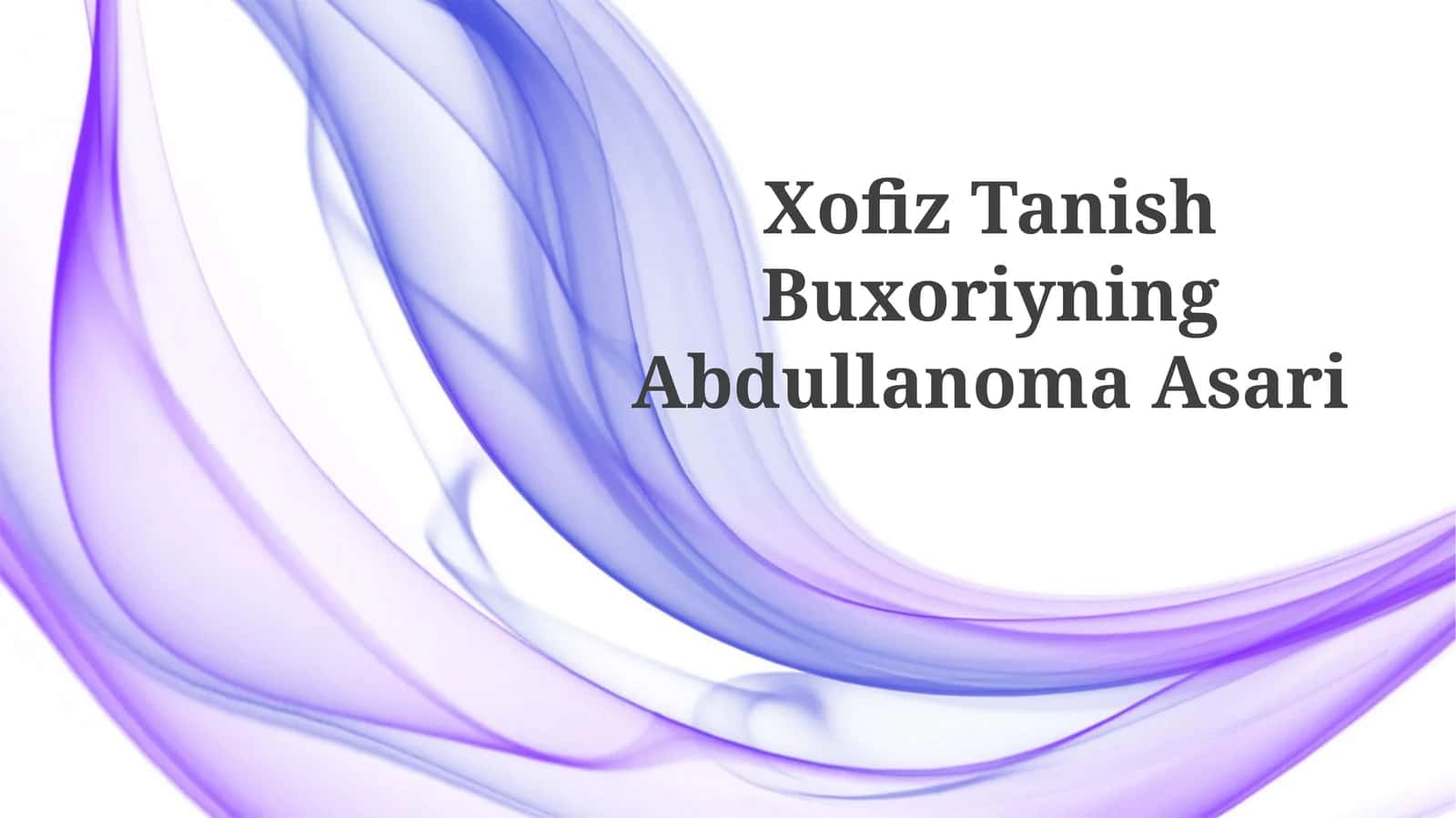 Abdullanoma Asari 1
