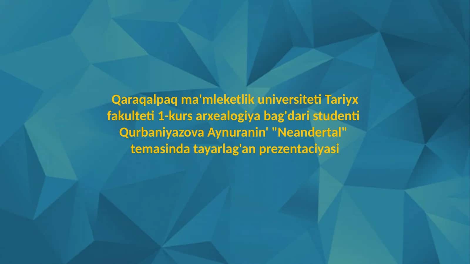 Neandertal 1