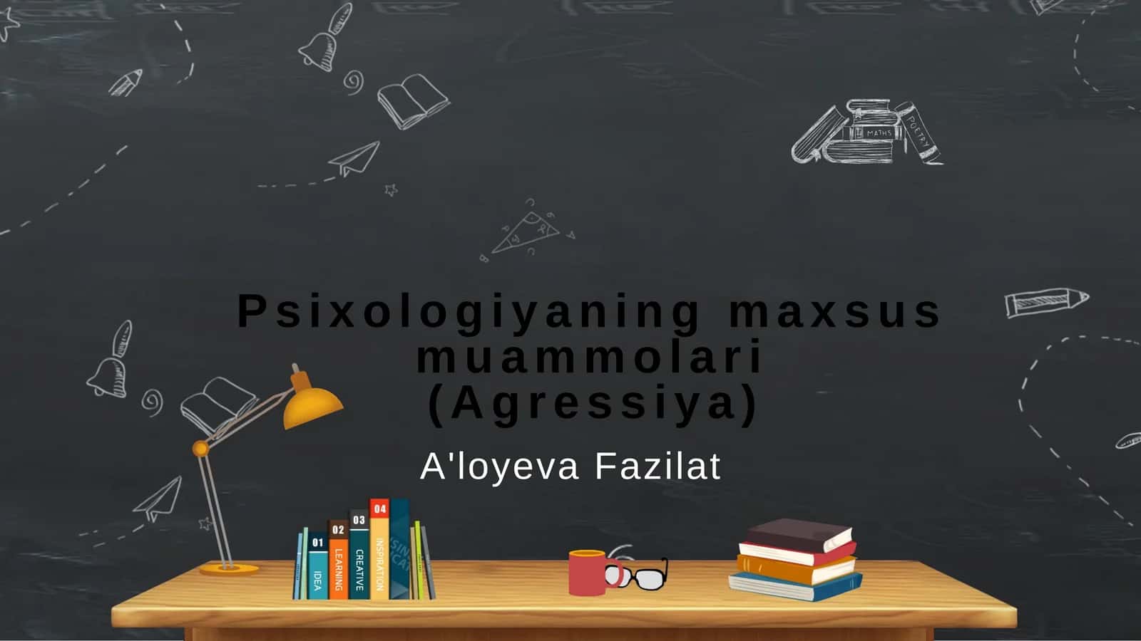 Psixologiyaning maxsus muammolari (Agressiya) 1